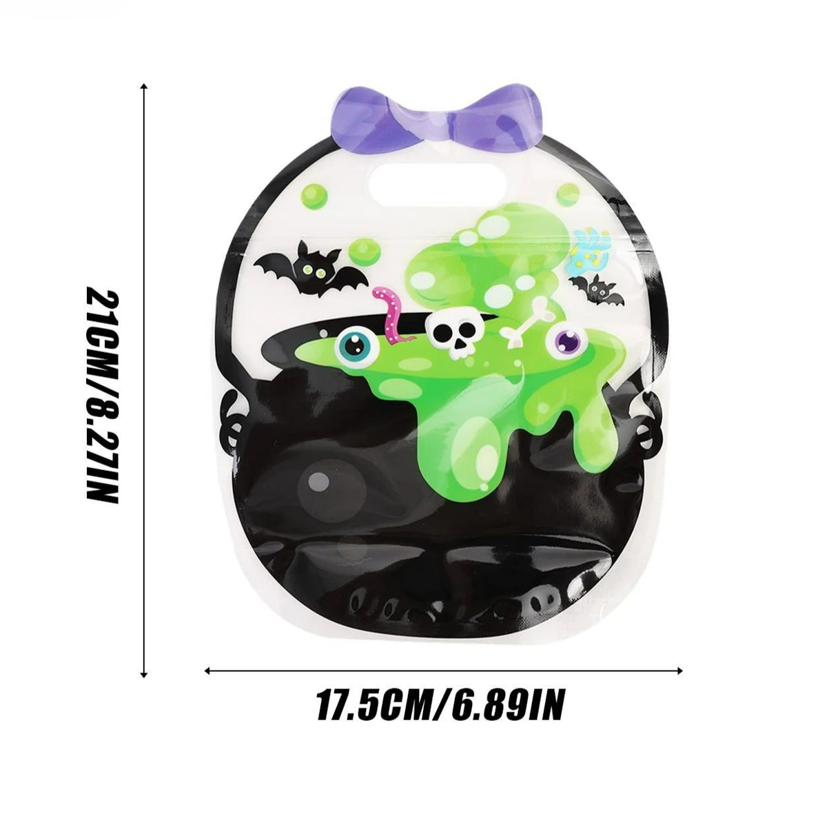 Spooky Halloween Goodie Bags – Self-Sealing Candy & Treat Pouches